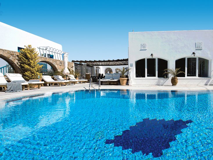 Hotel Zannis in Mykonos Stadt bei alltours buchen